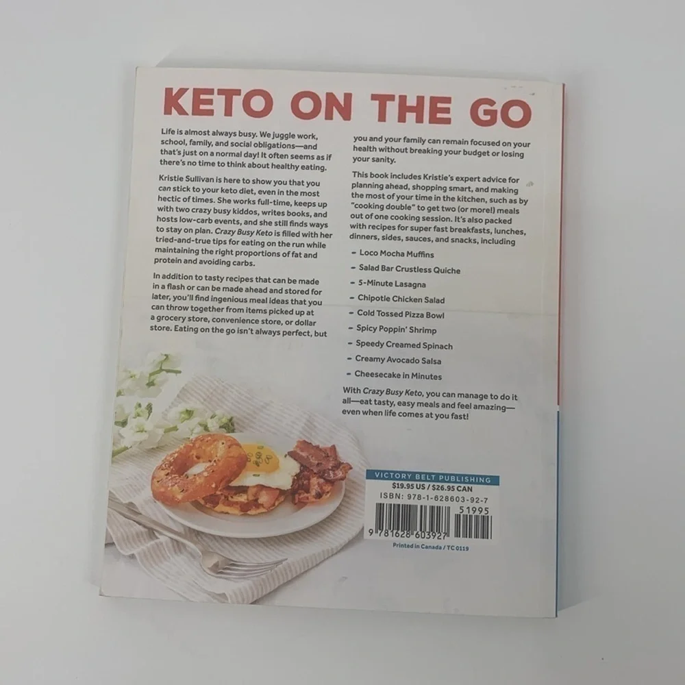 Crazy Busy Keto Cookbook